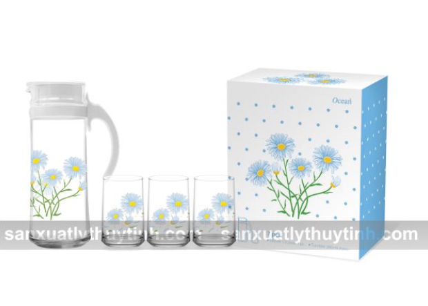 Xưởng in logo dán ly thủy tinh làm qà tặng doanh nghiệp