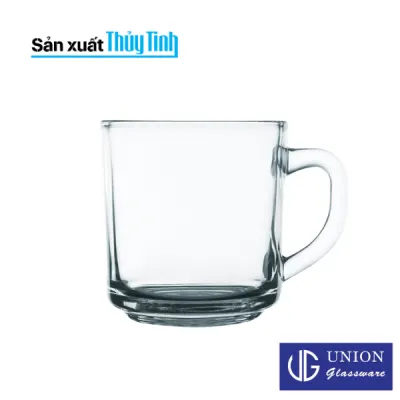 Ly thủy tinh union trụ bầu có quai (UN2)