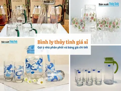 Bình ly thủy tinh giá sỉ