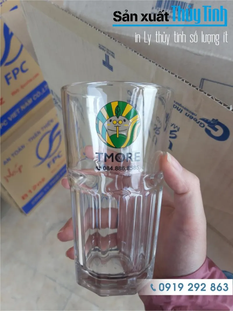 Bộ ly thủy tinh 6 cái