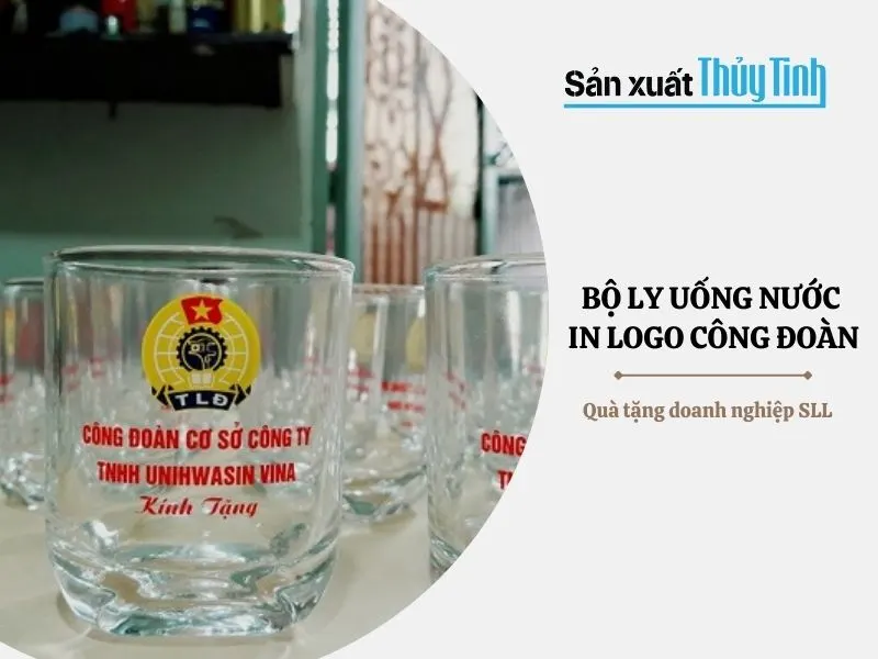 Bộ ly uống nước quà tặng