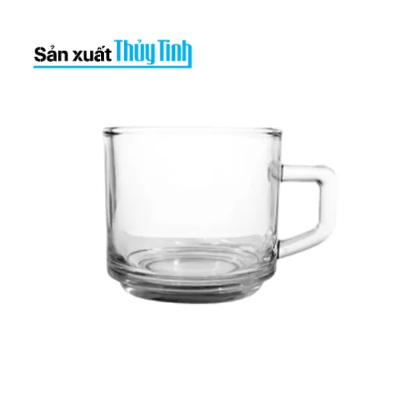 Ly thủy tinh giá rẻ có quai (LR10)