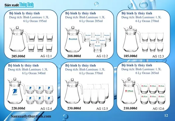 Cung cấp quà tặng khách hàng doanh nghiệp bằng thuỷ tinh pha lê in logo giá rẻ