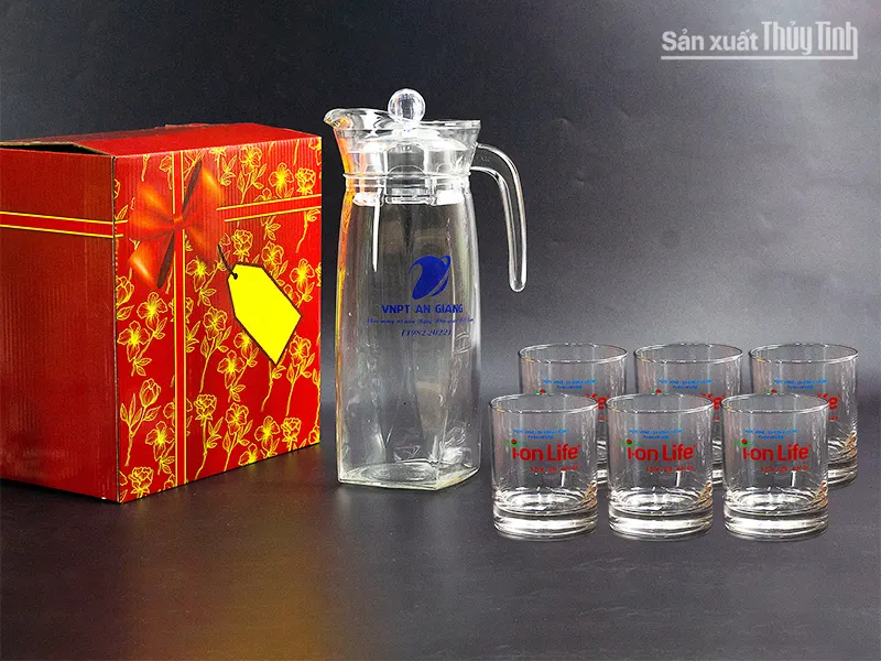 Bộ bình ly thủy tinh
