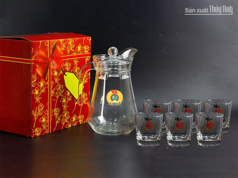 Bộ bình ly thủy tinh