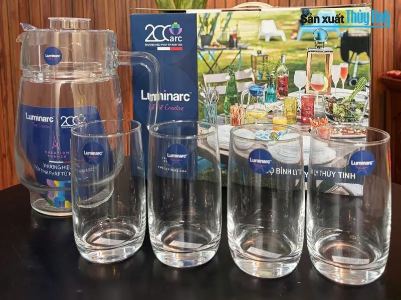 Bộ bình thủy tinh Luminarc cao cấp
