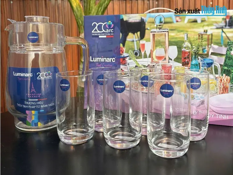 Bộ bình thủy tinh Luminarc cao cấp