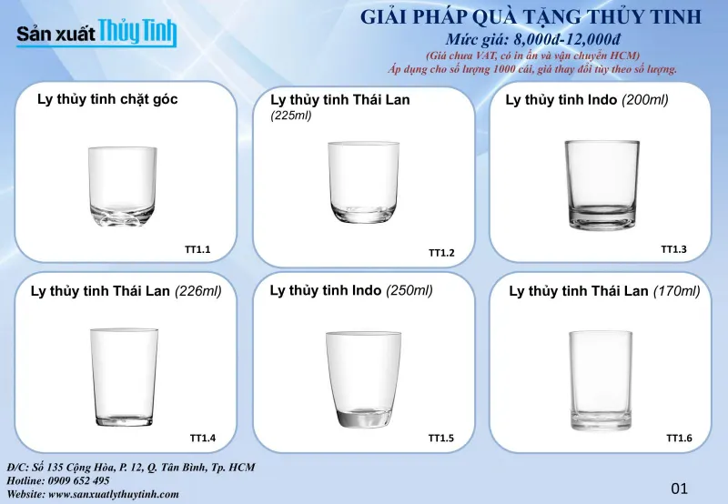 in ly thủy tinh sll