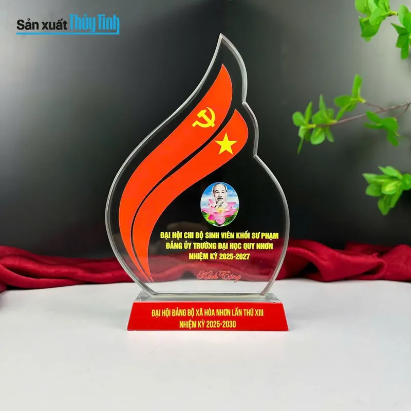 Kỷ niệm chương thủy tinh