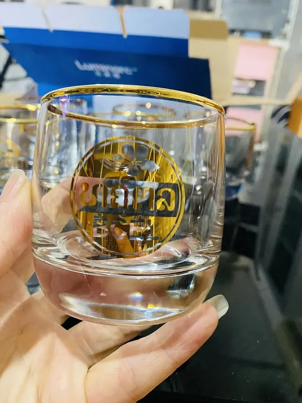 Bộ bình ly thuỷ tinh Luminarc giá cạnh tranh, in logo trực tiếp tại xưởng