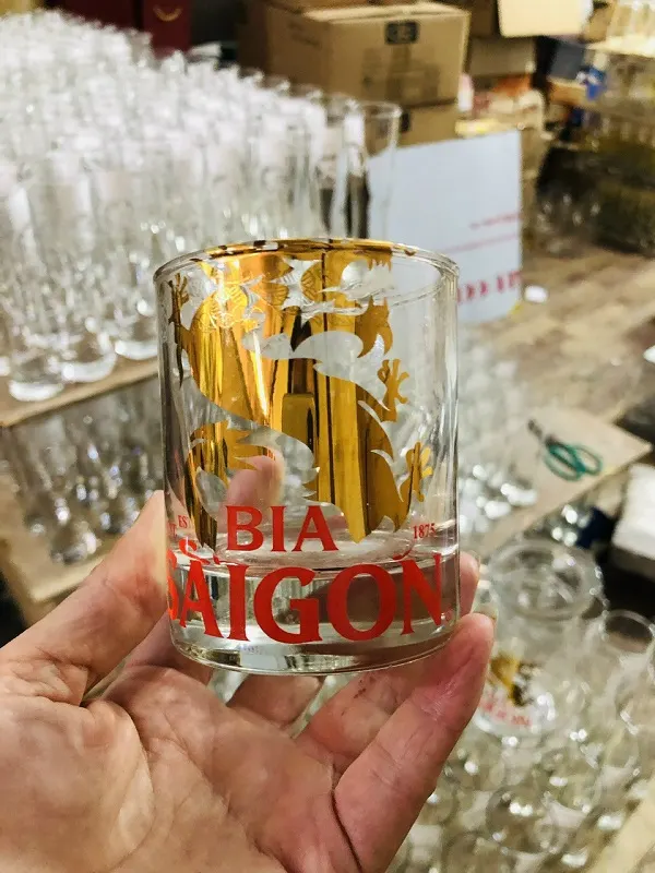 Bộ bình ly thuỷ tinh Luminarc giá cạnh tranh, in logo trực tiếp tại xưởng