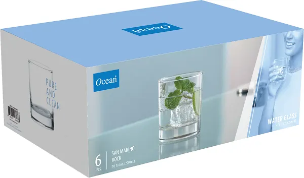 Quà tặng doanh nghiệp cao cấp HCM bộ ly thủy tinh Ocean Glass nhập khẩu giá tốt