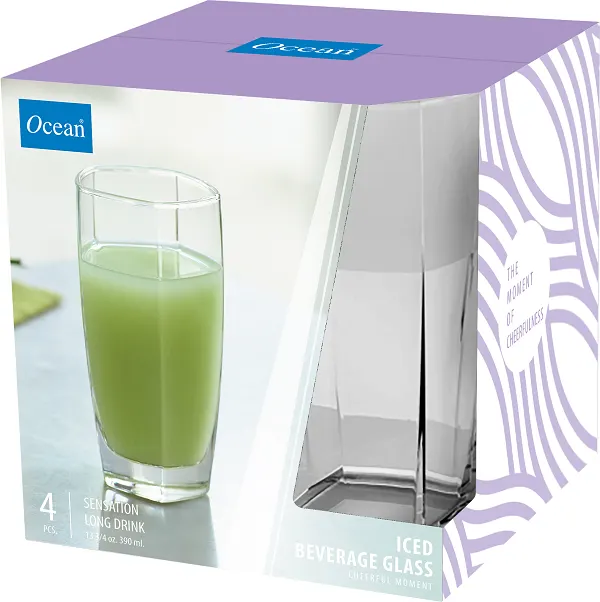 Quà tặng doanh nghiệp cao cấp HCM bộ ly thủy tinh Ocean Glass nhập khẩu giá tốt
