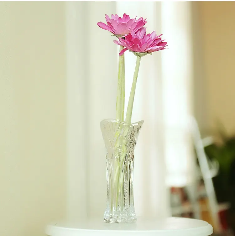 Lọ hoa tặng khách hàng thuỷ tinh pha lê in logo theo yêu cầu tại TPHCM