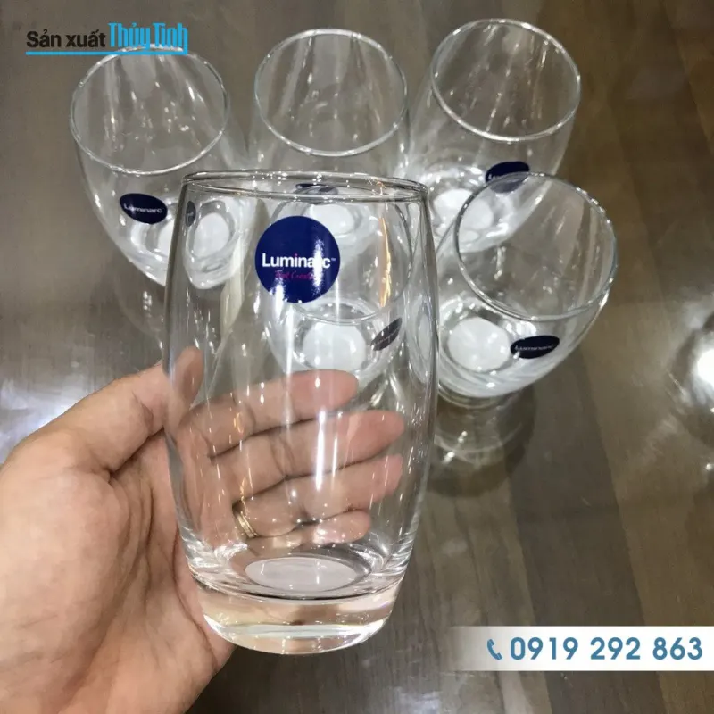 Tổng hợp mẫu mã ly thủy tinh quà tặng quảng cáo giá rẻ cho doanh nghiệp