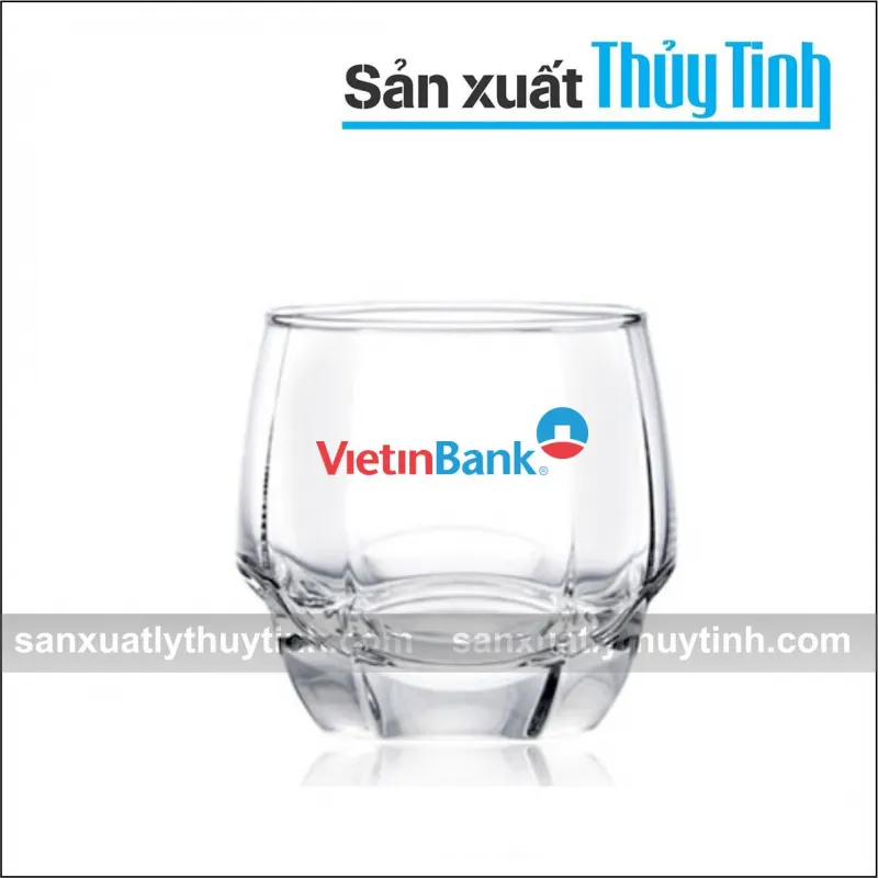 Cốc Uống Trà - Cốc Cafe Đẹp - ly thuỷ tinh uống trà in logo