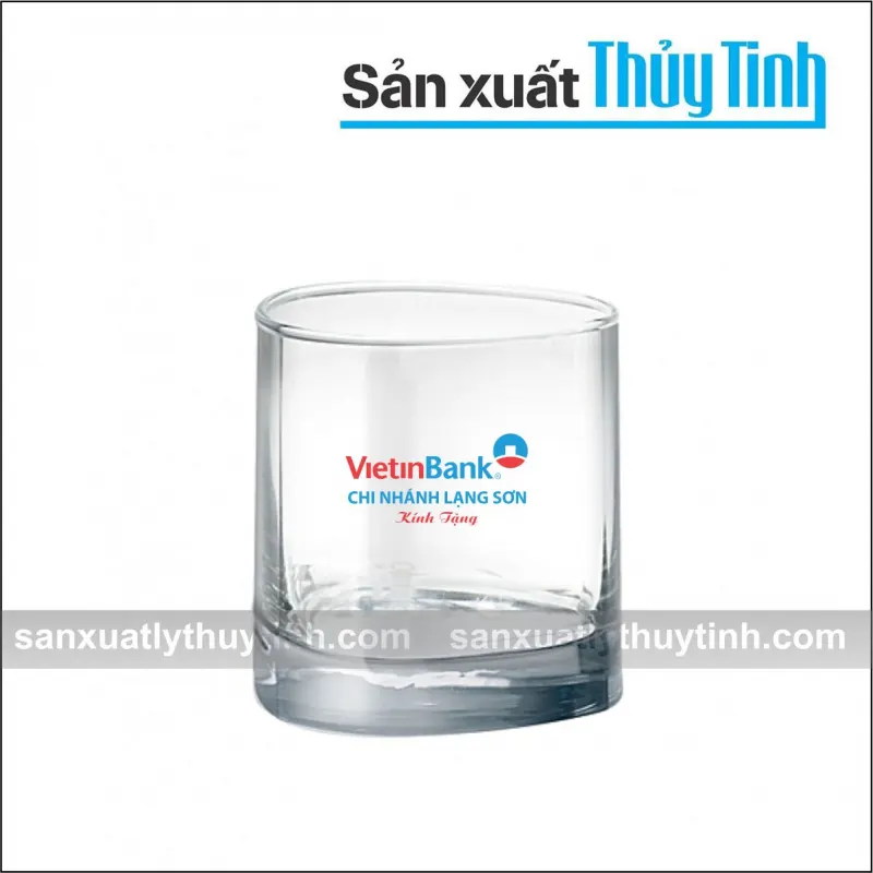 Cốc Uống Trà - Cốc Cafe Đẹp - ly thuỷ tinh uống trà in logo