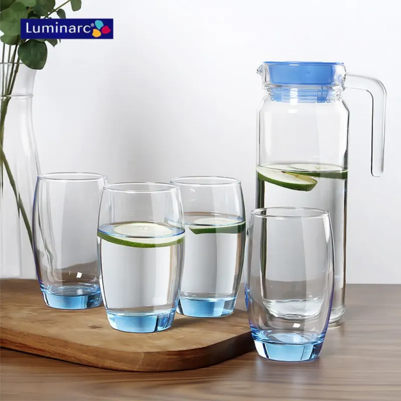 Giải pháp quà tặng doanh nghiệp - bộ bình ly thủy tinh in logo giá rẻ