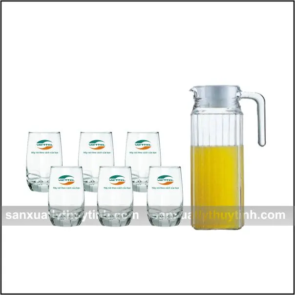 Lựa chọn mua cốc thủy tinh quà tặng số lượng lớn giá rẻ tại Tp.HCM
