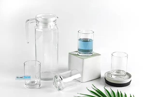 Quà 30/4, 1/5 cho doanh nghiệp - Bộ bình ly in logo cao cấp